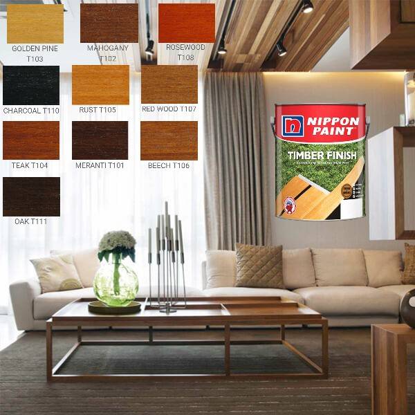 Nippon Paint Timber Finish (Wood) 5L